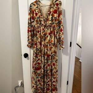 Long sleeve maxi dress